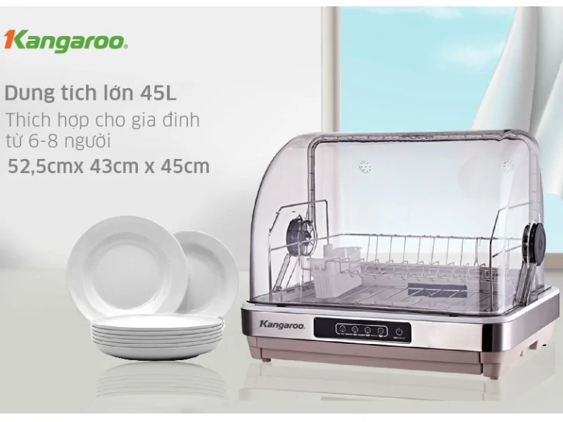 Máy Sấy Bát Kangaroo KG45DD 5