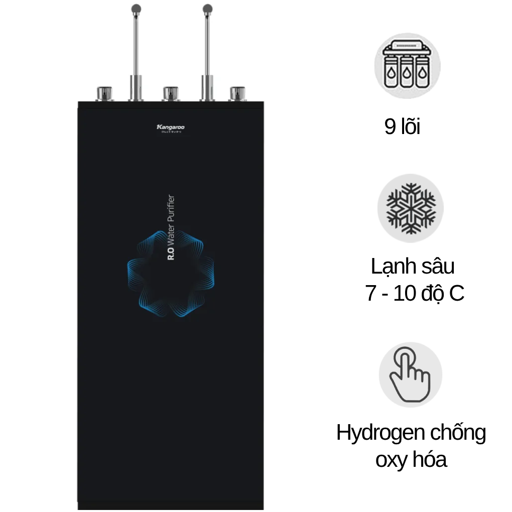 Máy Lọc Nước Hydrogen Nóng Lạnh Block KG100HI