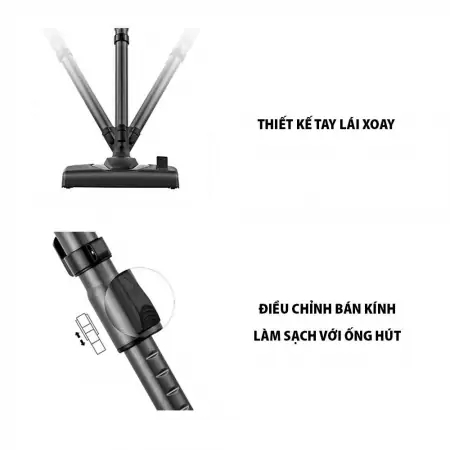 Máy Hút Bụi Toshiba VC-BL160F(K) 7