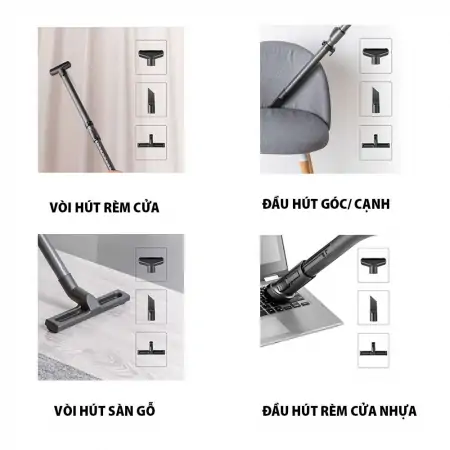 Máy Hút Bụi Toshiba VC-BL160F(K) 8