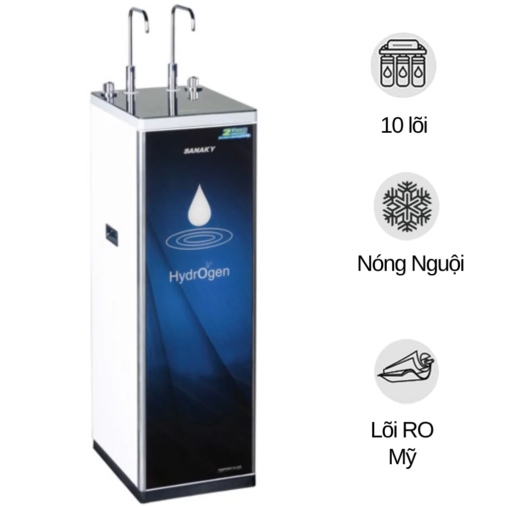 Máy Lọc Nước Nóng Nguội VH-4102VD 10 Lõi