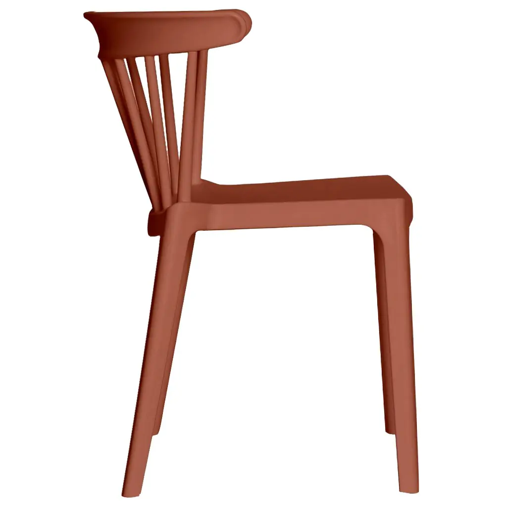 Ghế Nhựa 1728 Đỏ 1