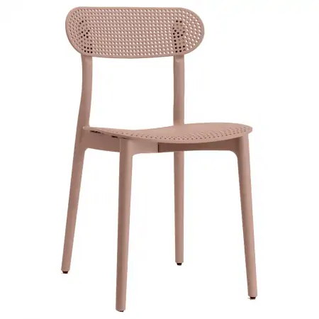 Ghế Nhựa 1737 Hồng 1