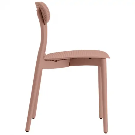 Ghế Nhựa 1737 Hồng 2