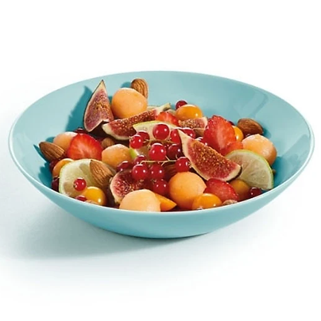 Đĩa Sâu Thủy Tinh Luminarc Diwali Light Turquoise 20cm 2