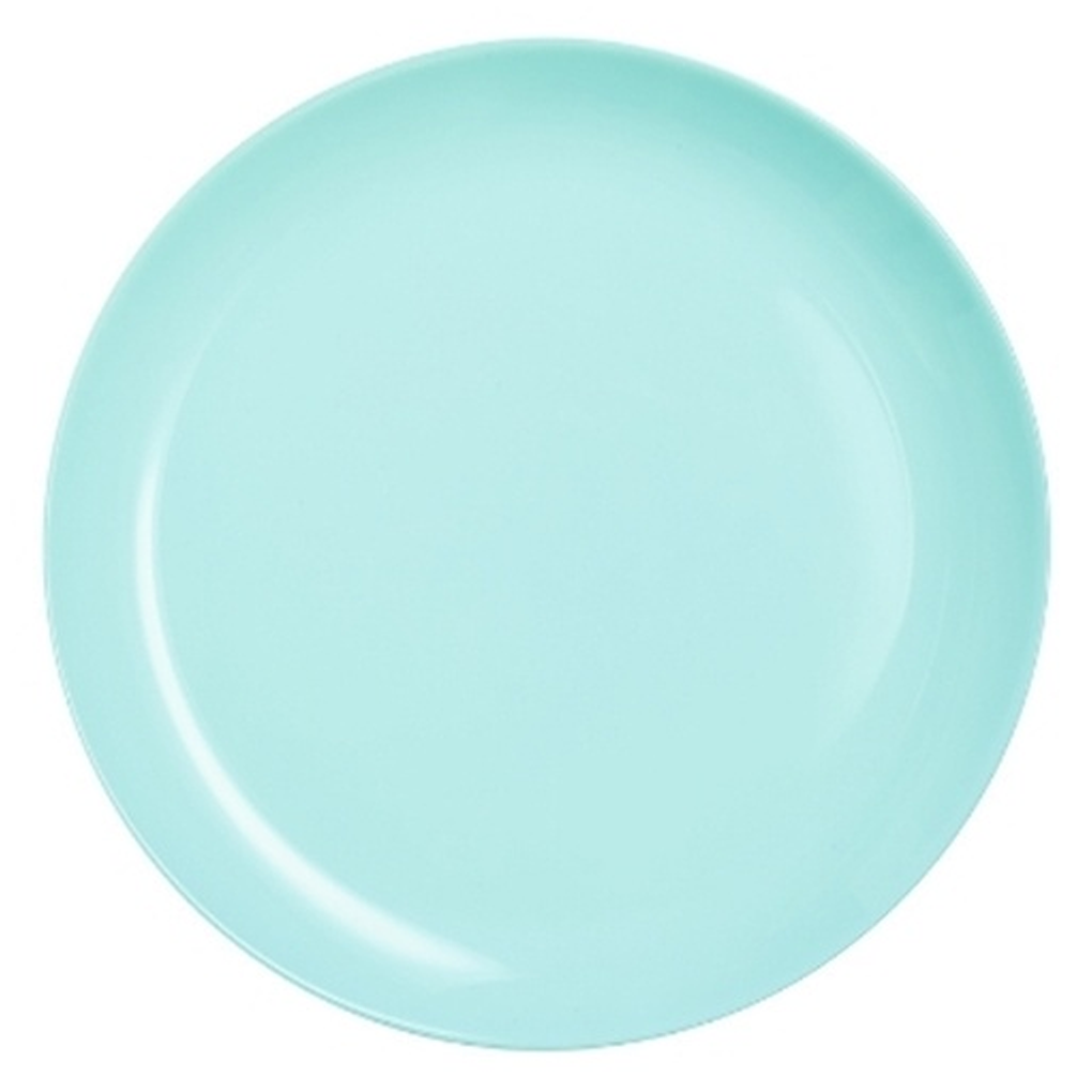 Đĩa Thủy Tinh Luminarc Diwali Light Turquoise 19cm 0