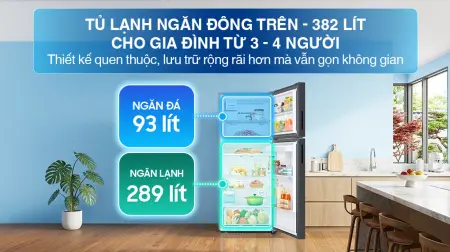 Tủ Lạnh Samsung Inverter 382 Lít RT38CG6584B1SV