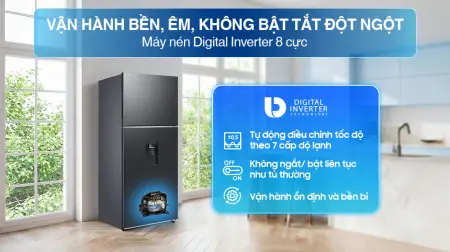 Tủ Lạnh Samsung Inverter 382 Lít RT38CG6584B1SV
