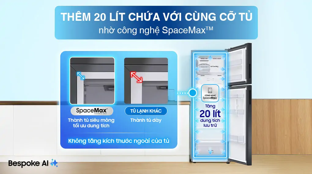 Tủ Lạnh Samsung Inverter 305 Lít RT31CB56248ASV