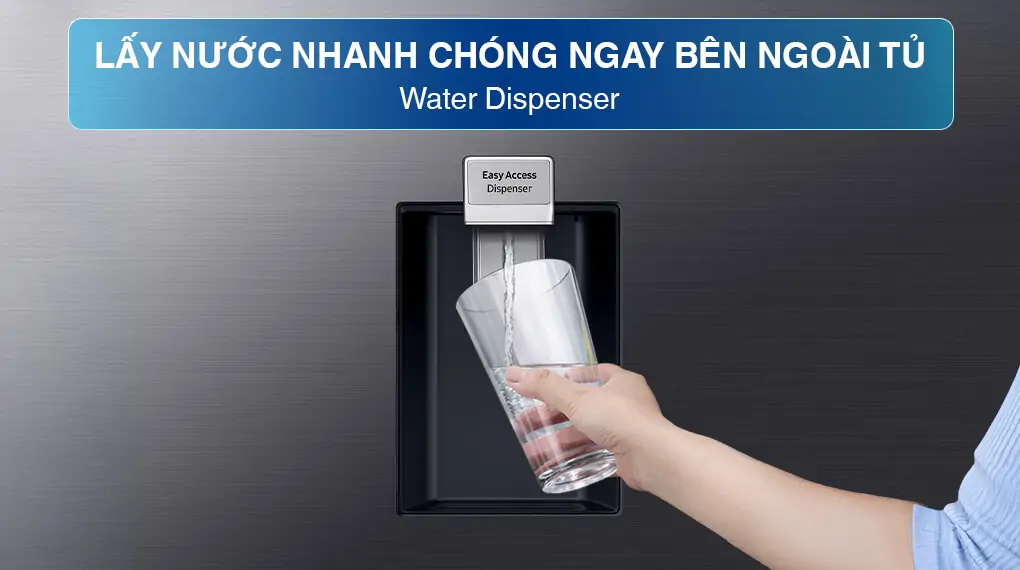 Tủ Lạnh Samsung Inverter 345 Lít RT35CG5544B1SV
