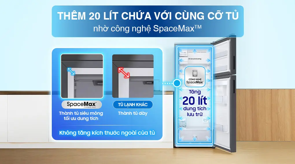 Tủ Lạnh Samsung Inverter 406 Lít RT42CG6584B1SV