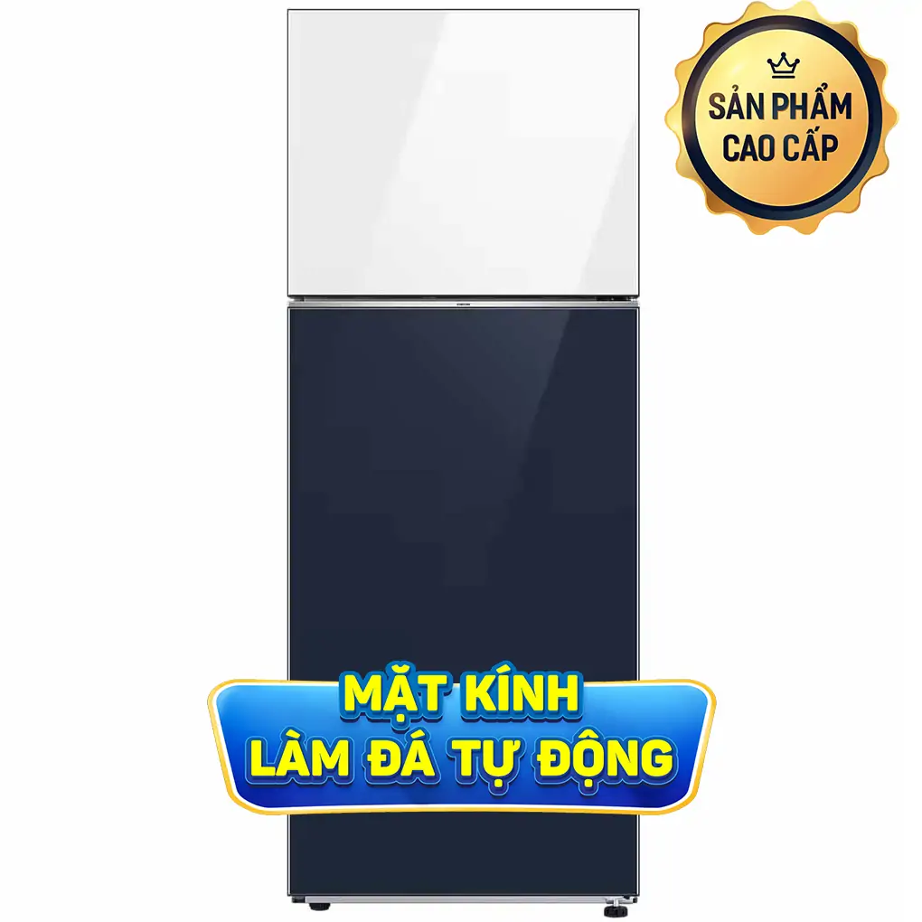Tủ Lạnh Samsung Bespoke Inverter 460 Lít RT47CB66868ASV