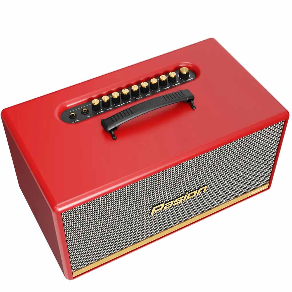 Loa Di Động Xách Tay Paramax PASION 2c (Màu Đỏ) 0