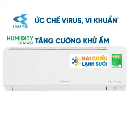 Máy Lạnh 2 chiều Daikin Inverter 1.5 Hp ATHF35XVMV/ARHF35XVMV 0