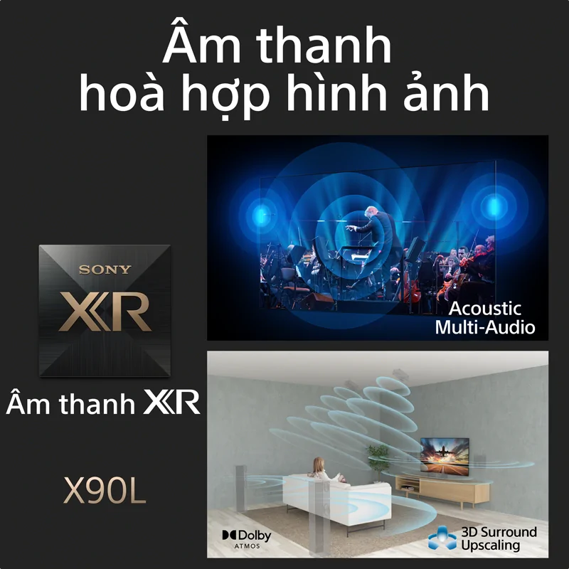 Google Tivi Sony 4K 55 Inch XR-55X90L 10