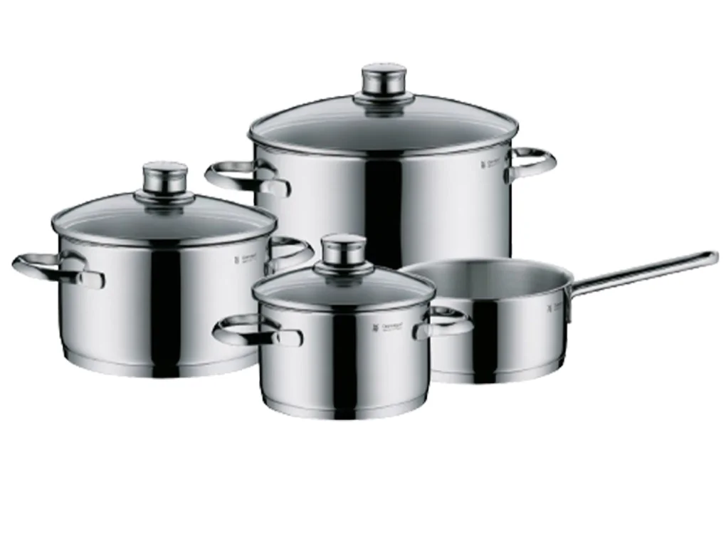 Bộ Nồi Chảo Saphir (Kèm Nắp Kính) WMF 0725116380