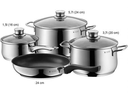 Bộ Nồi Chảo Diadem Plus WMF 0730276040 1