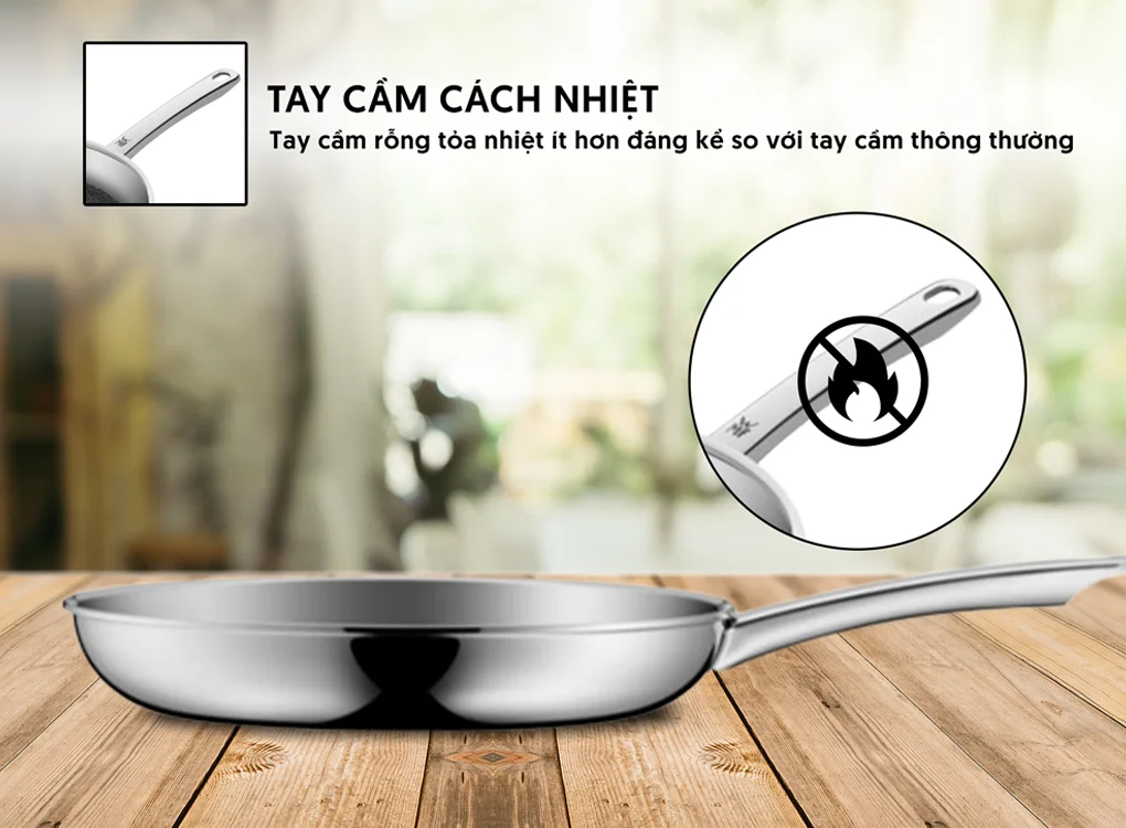 Chảo Inox WMF Profi Resist 24cm - 1756246411 2