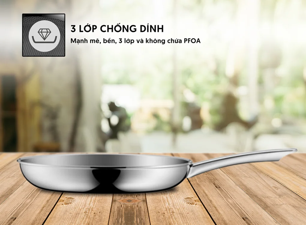 Chảo Inox WMF Profi Resist 24cm - 1756246411 5