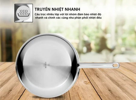 Chảo Inox WMF Profi Resist 28cm - 1756286411 1