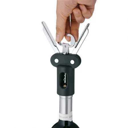 Dụng Cụ Mở Nút Chai Rượu Vang Bằng Inox , Chiều Cao 20cm WMF 0658186200 1
