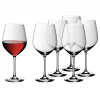 Bộ 6 Ly Rượu Vang Thủy Tinh Easy Plus Burgundy WMF 0.7 Lít - 0910299990