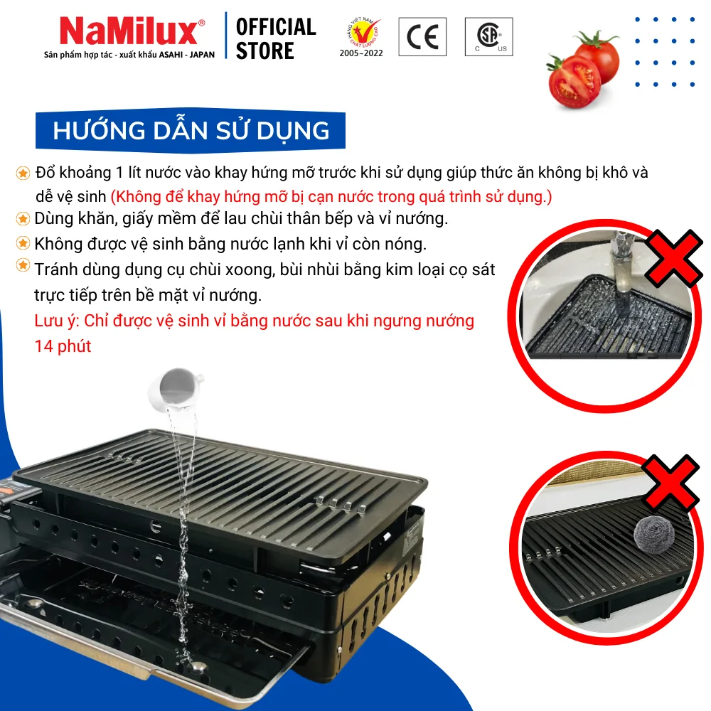 Bếp Nướng Namilux Mother NH-G4035PF 2
