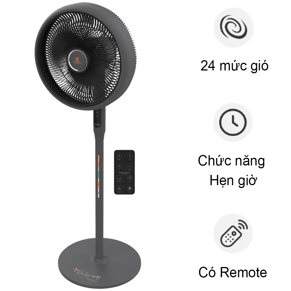 Quạt Điện Hawonkoo FDH-012-SPEED24-GR