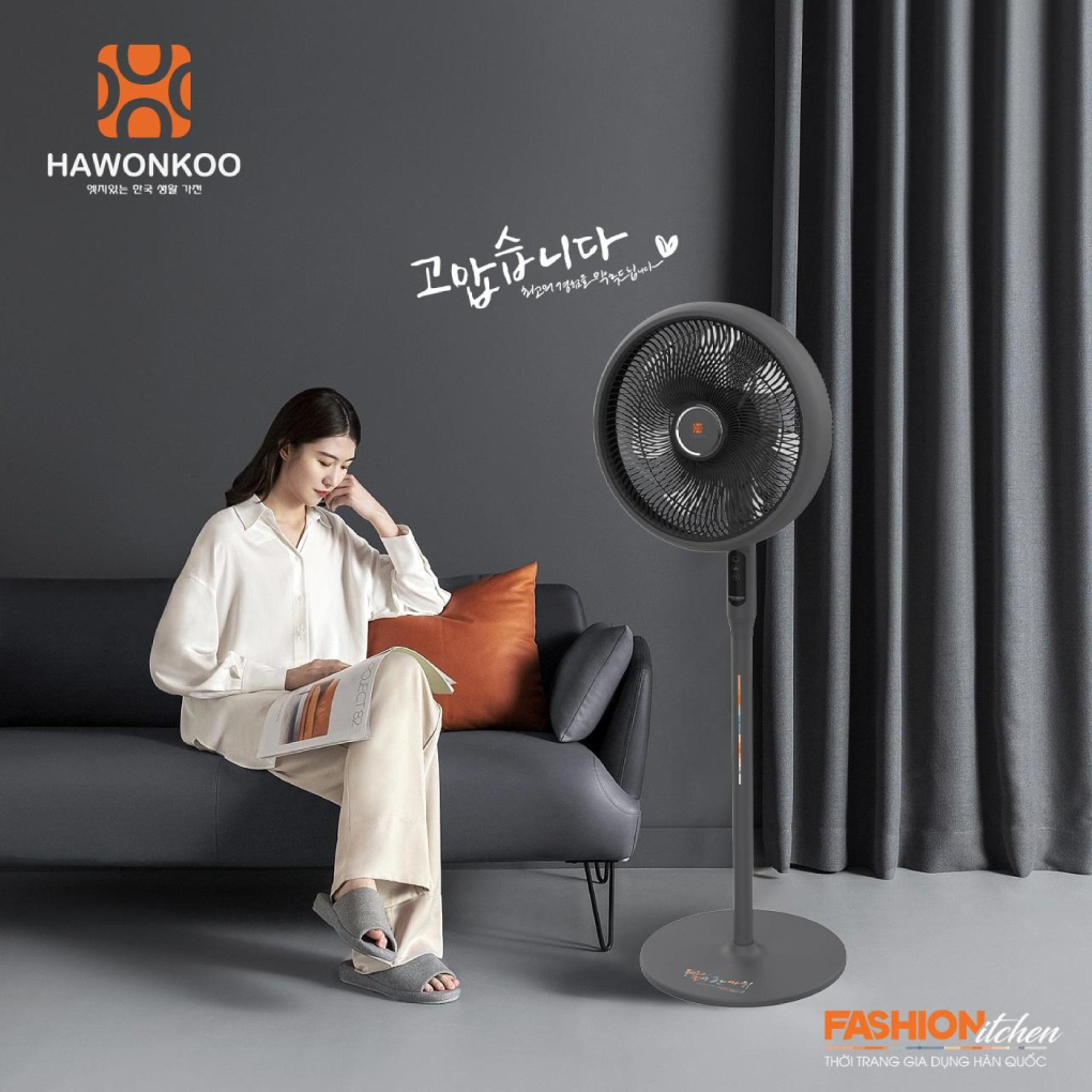 Quạt Điện Hawonkoo FDH-012-SPEED24-GR 11