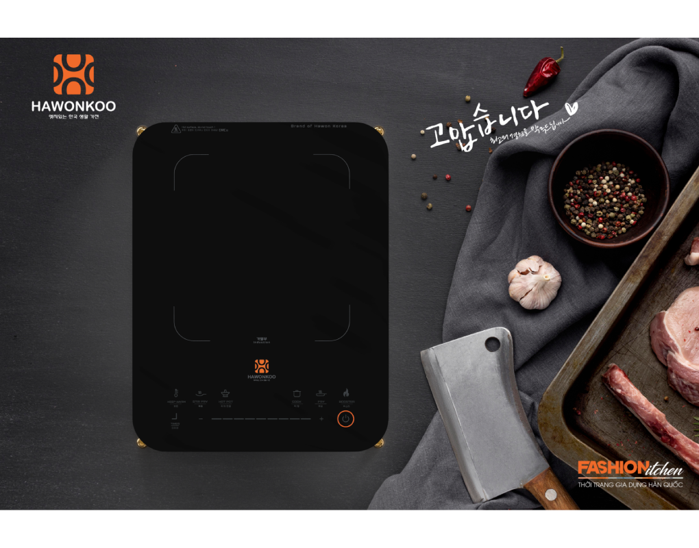 Bếp Từ Đơn Hawonkoo CEH-107-BA 0