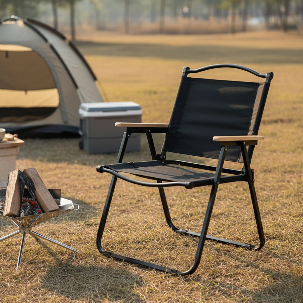 Ghế Xếp Fuji ECOC020BKL Đen