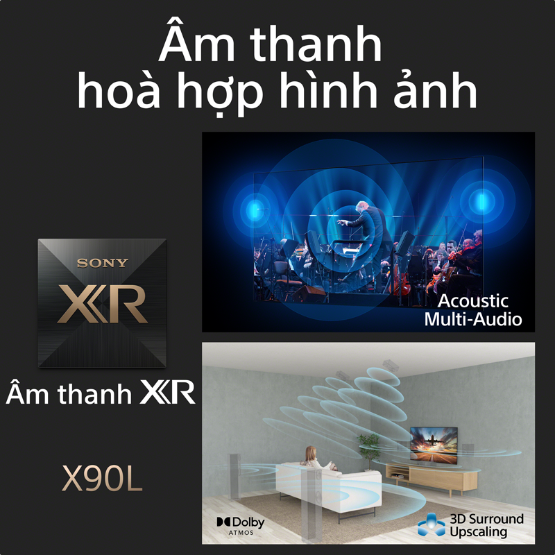 Google Tivi Sony 4K 75 Inch XR-75X90L 9