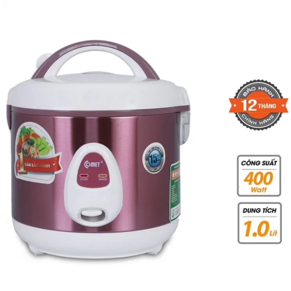 Nồi Cơm Điện Comet CM8025 1 Lít 3