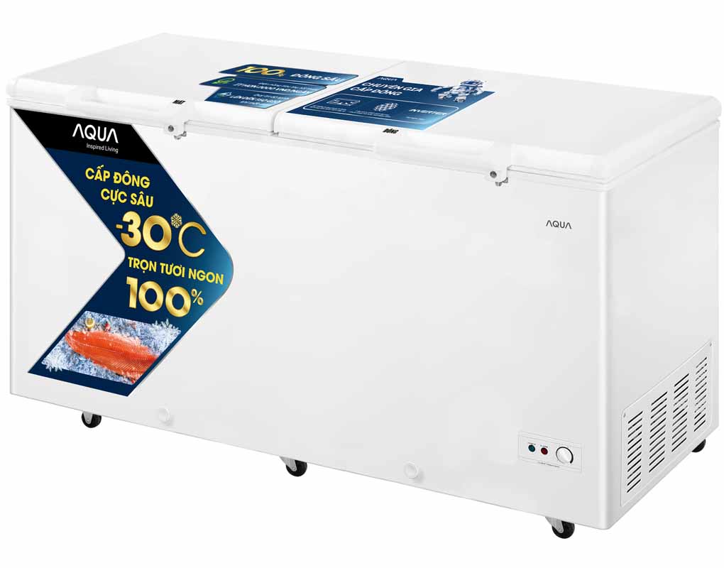 Tủ Đông Mát Aqua Inverter 503 Lít AQF-C6102E 0