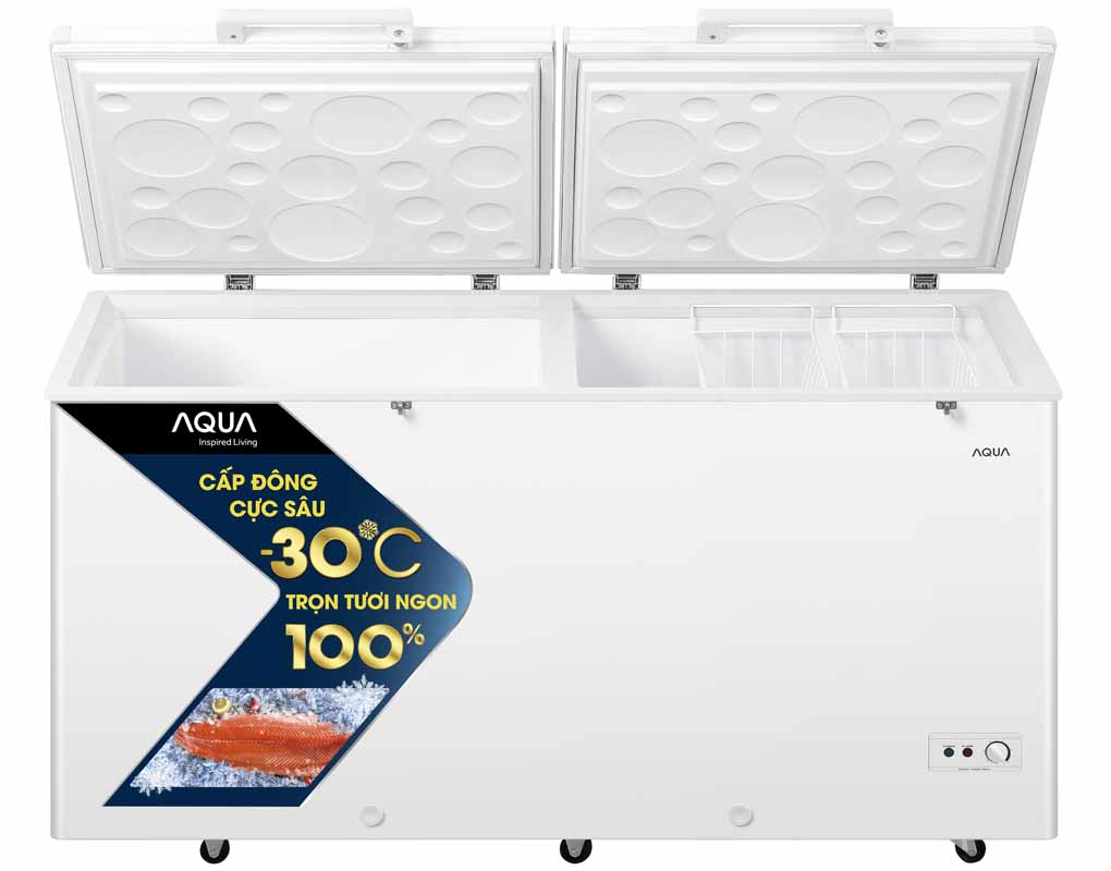 Tủ Đông Mát Aqua Inverter 503 Lít AQF-C6102E 1