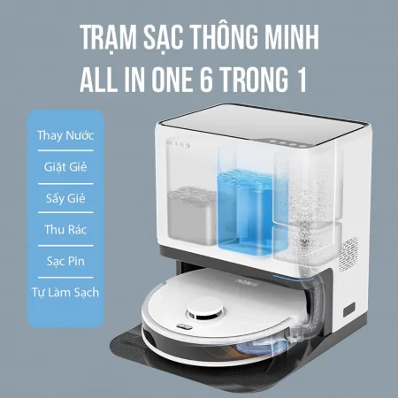 Robot Hút Bụi Lau Nhà Shimono LS68W 5