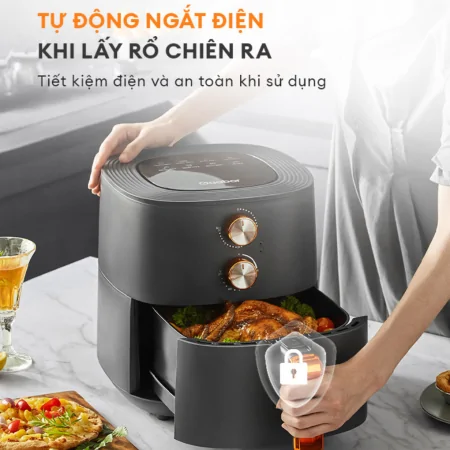 Nồi Chiên Không Dầu Gaabor GA-M6A 6.0 Lít 4
