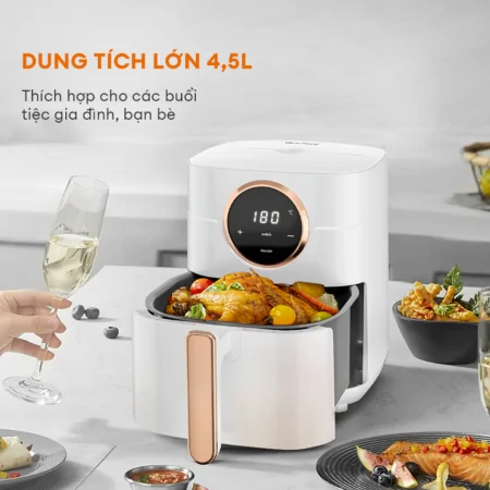 Nồi Chiên Không Dầu Gaabor GA-E45A02 4.5 Lít 4