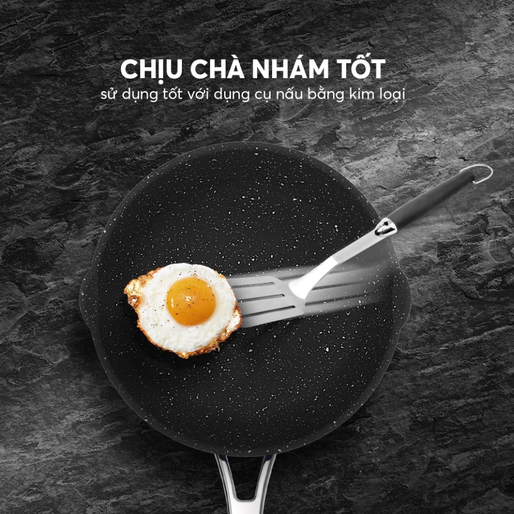 Chảo Chống Dính Full Induction Elmich EL-8188VA Size 28cm 6