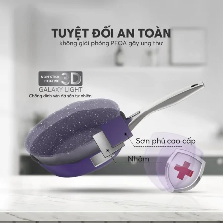 Chảo Chống Dính Full Induction Elmich EL-8188VA Size 28cm 5