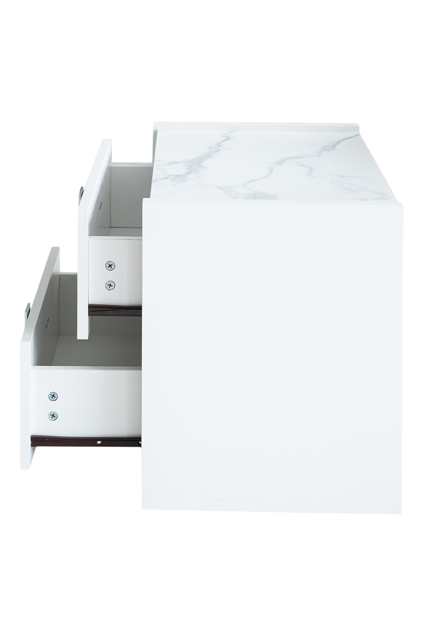 Tủ Đầu Giường Laura NS7035 Trắng 3