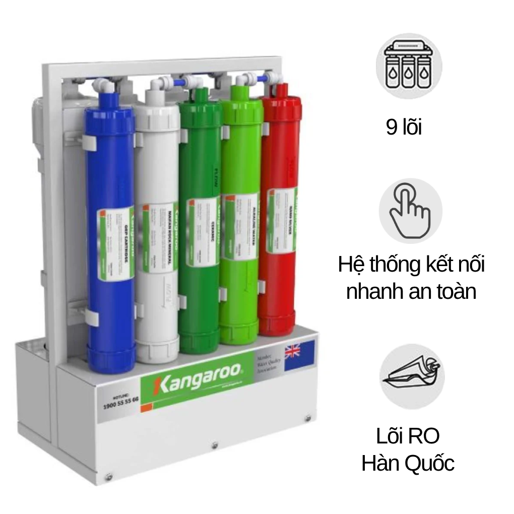 Máy Lọc Nước RO Hydrogen KGHP66