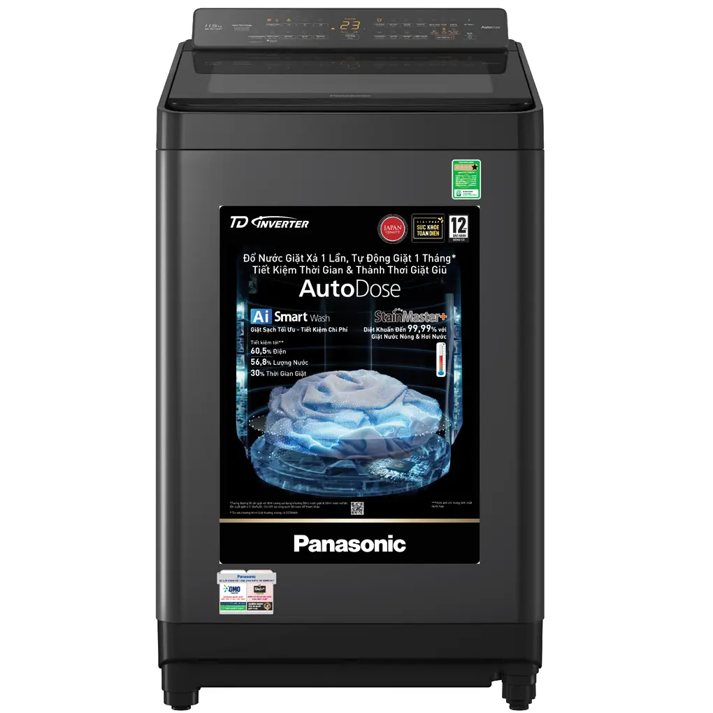 Máy Giặt Panasonic Inverter 11.5 Kg NA-FD115W3BV