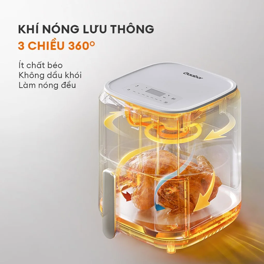 Nồi Chiên Không Dầu Gaabor GA-E45A 2