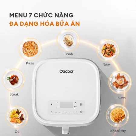 Nồi Chiên Không Dầu Gaabor GA-E45A 4