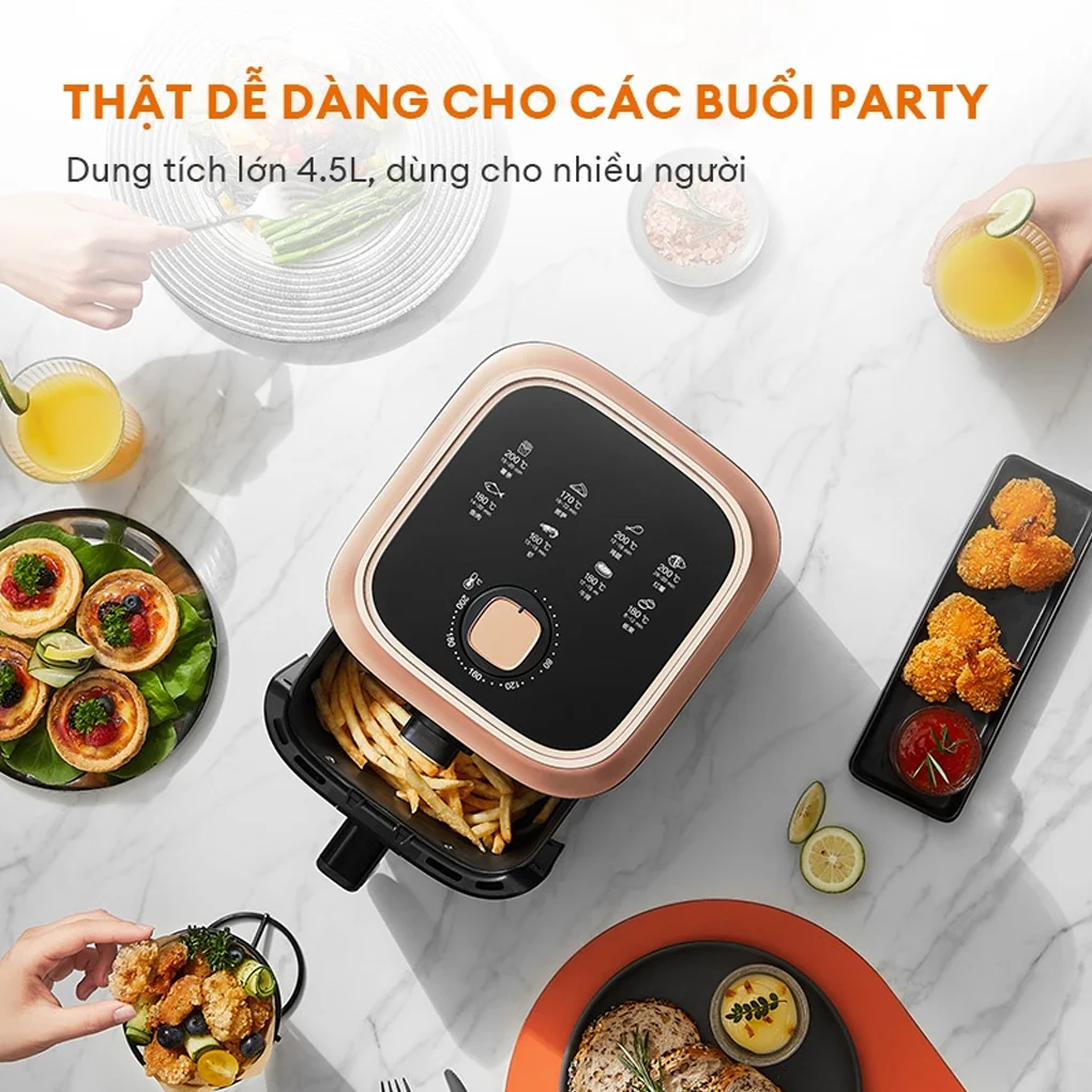 Nồi Chiên Không Dầu Gaabor GA-M45A02 3