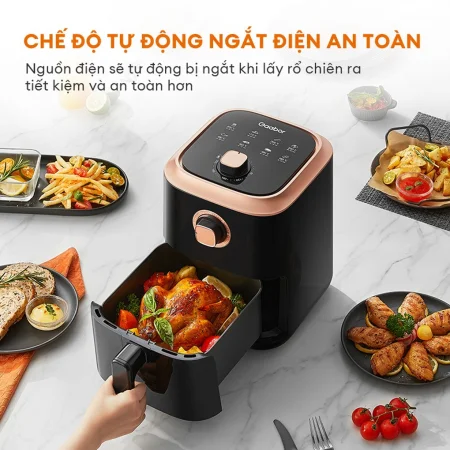 Nồi Chiên Không Dầu Gaabor GA-M45A02 8