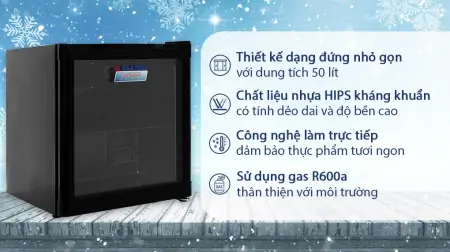 Tủ Mát Alaska 50 Lít LC-50B 0