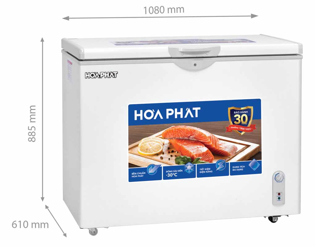 Tủ Đông Hòa Phát 252 Lít HPF AD6252 2
