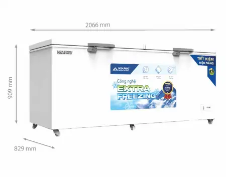 Tủ Đông Hòa Phát 783 Lít HPF AD6783 2